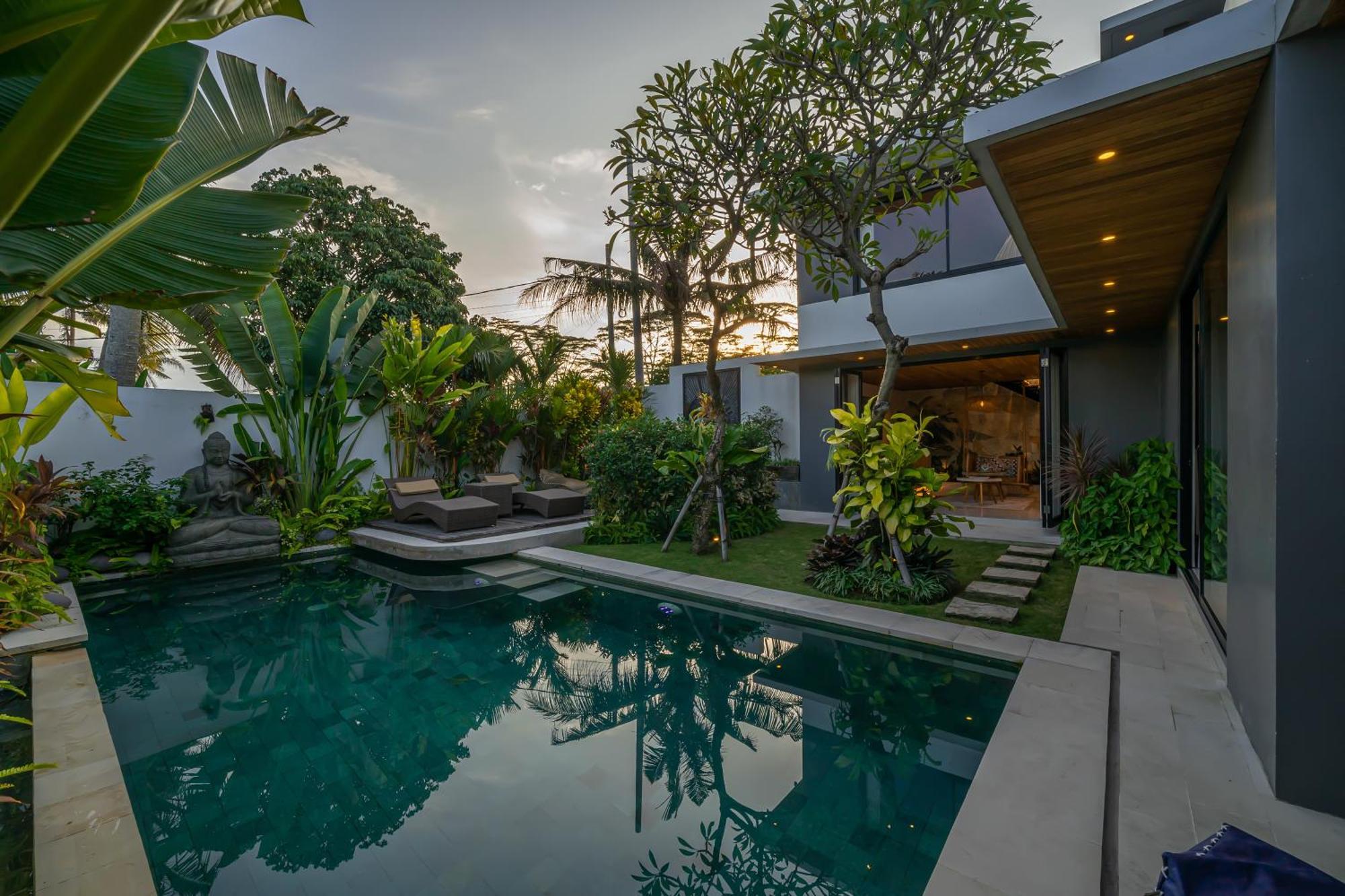 Villa Arunika - Stylish Tropical 2Br Villa Close To Nyanyi Beach! Tabanan  Luaran gambar